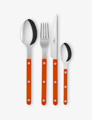 Sabre Bistrot 4-piece stainless steel cutlery set (British brand)