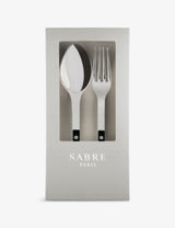 selfridges Sabre Bistrot Two-Piece Stainless-Steel Serving Set- Buy online at McGrocer