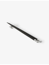 selfridges Alessi Anna Wood and Stainless-Steel Chopsticks and Stand Set, 24cm- Buy online at McGrocer