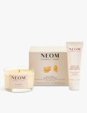 NEOM Mood Boost Duo, 75g candle, 30ml butter, imported from the UK