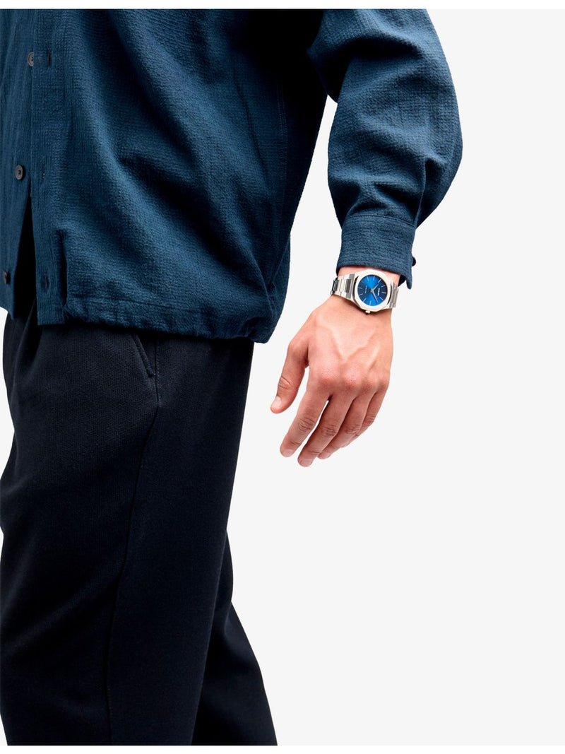 D1 Milano stainless steel quartz watch 40mm - British product