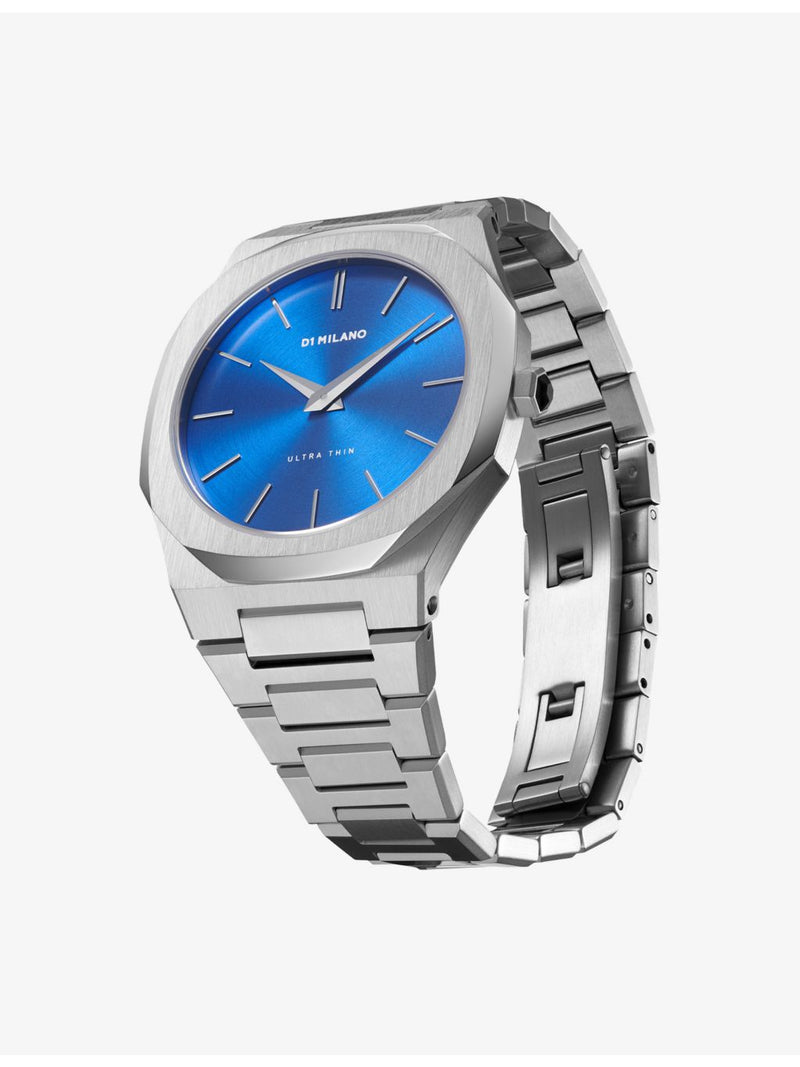 D1 Milano stainless steel quartz watch 40mm - British product