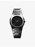 D1 Milano ceramic watch pure black 37mm, UK version