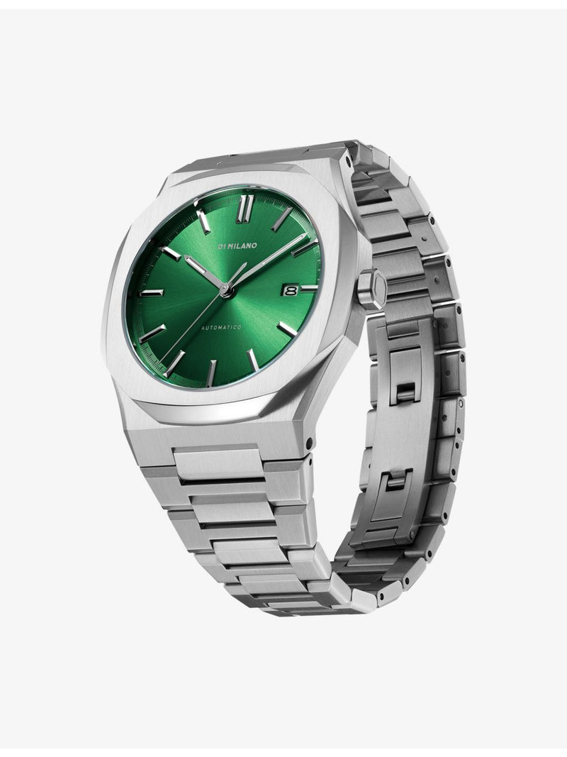 D1 Milano automatic watch with steel bracelet 41.5mm, imported from the UK