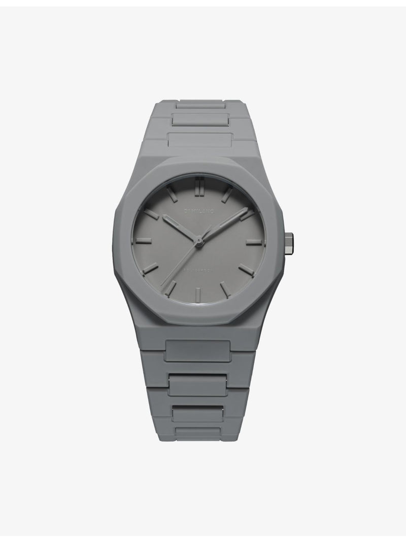 D1 Milano polycarbonate quartz watch 37mm, UK version