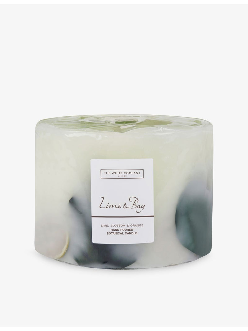 The White Company large Lime and Bay candle - British product