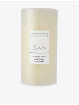 selfridges The White Company Seychelles Scented Pillar Candle 590g- Buy online at McGrocer