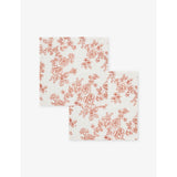 selfridges anna + nina Whimsical Rose Cotton Napkins Set of Two- Buy online at McGrocer