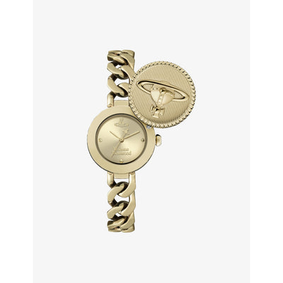 selfridges Vivienne Westwood Orb Button Stainless-Steel Watch- Buy online at McGrocer