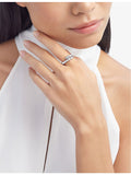 Bvlgari Serpenti Viper 18ct white gold diamond ring (British brand)