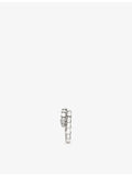 Bvlgari Serpenti Viper 18ct white gold diamond ring (British brand)