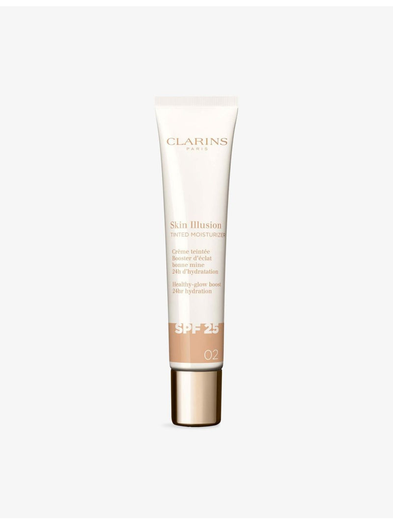 Clarins Skin Illusion Tinted Moisturiser 40ml, imported from the UK
