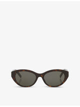 selfridges Saint Laurent SLM148 Cat Eye Acetate Sunglasses- Buy online at McGrocer