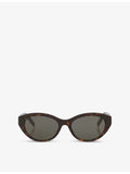 Saint Laurent cat eye acetate sunglasses SLM148, imported from the UK