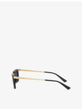 Saint Laurent SL 766 rectangle-frame acetate sunglasses, imported from the UK