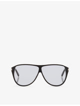 selfridges Saint Laurent SL 731 Gaspar Pilot Acetate Sunglasses- Buy online at McGrocer