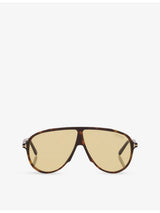 selfridges Tom Ford TR001986 Vladimir Pilot-Frame Acetate Sunglasses- Buy online at McGrocer