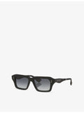DITA Detron square-frame acetate sunglasses, UK version