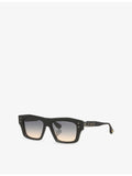 DITA Grandmaster-Eight rectangular acetate sunglasses, imported from the UK