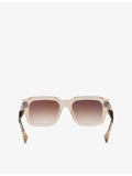 DITA Grandmaster-Nine rectangular acetate sunglasses, imported from the UK