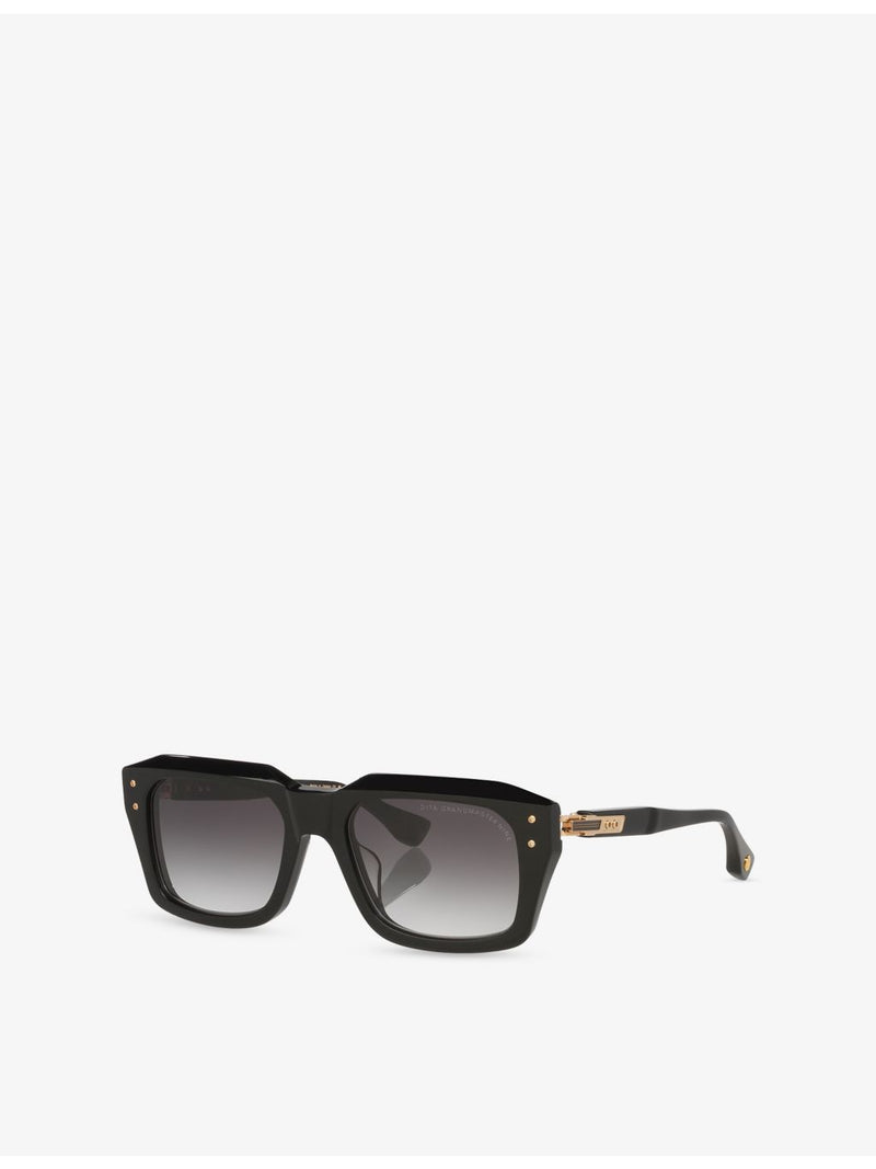 DITA Grandmaster Nine rectangular acetate sunglasses, imported from the UK