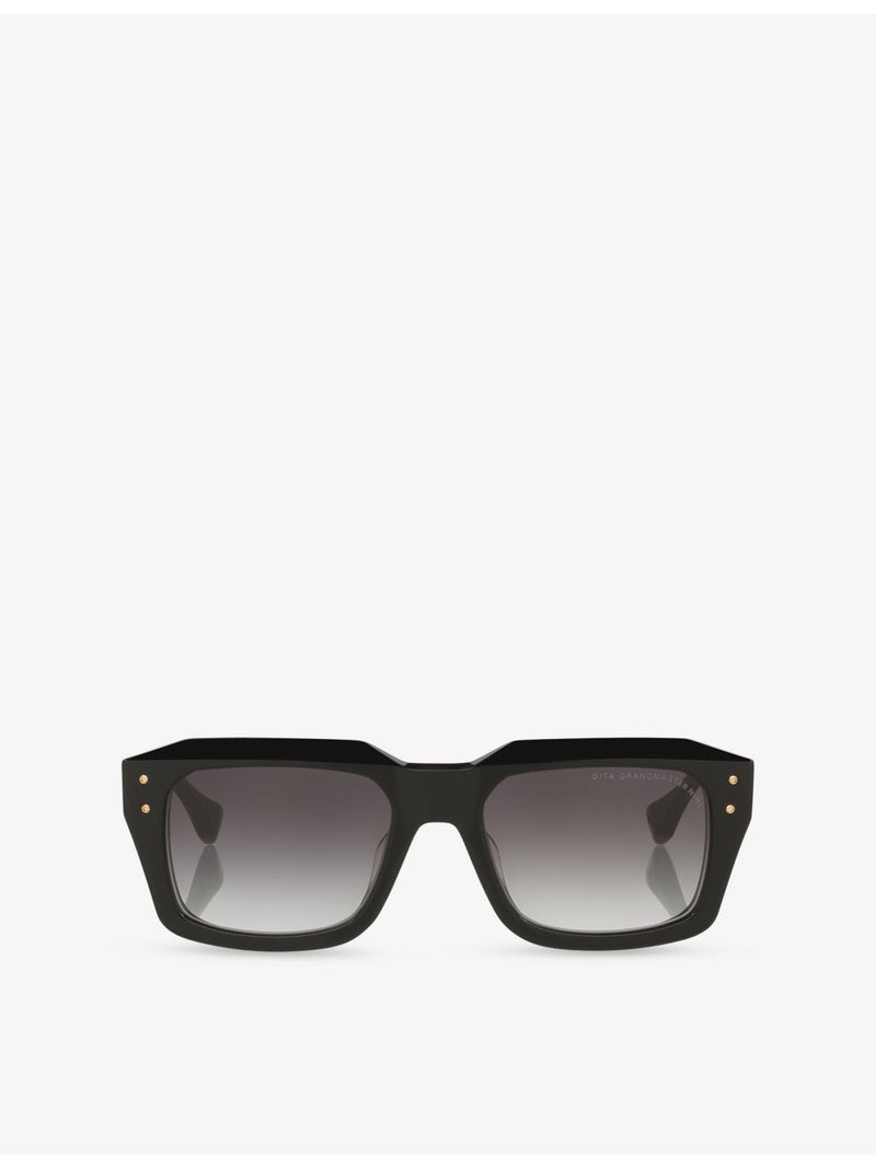 DITA Grandmaster Nine rectangular acetate sunglasses, imported from the UK