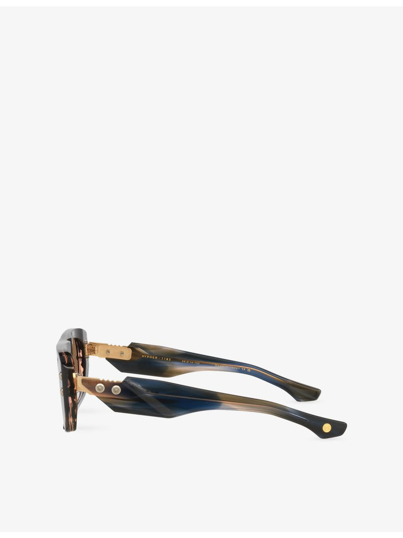 DITA sunglasses with rectangular acetate frame, UK version