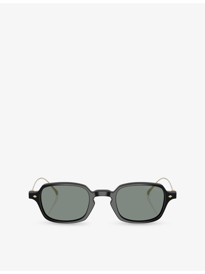 Giorgio Armani rectangular acetate sunglasses AR8227T, UK version