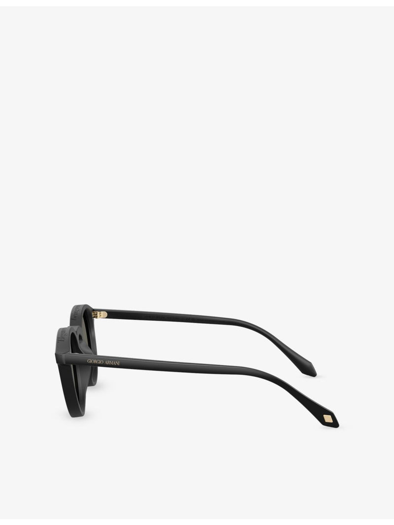 Giorgio Armani AR8230U round-frame acetate sunglasses (British brand)