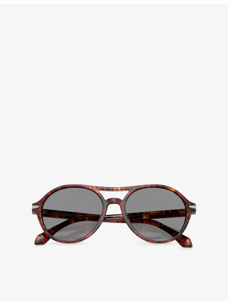 Giorgio Armani round-frame acetate sunglasses AR8236U - British product