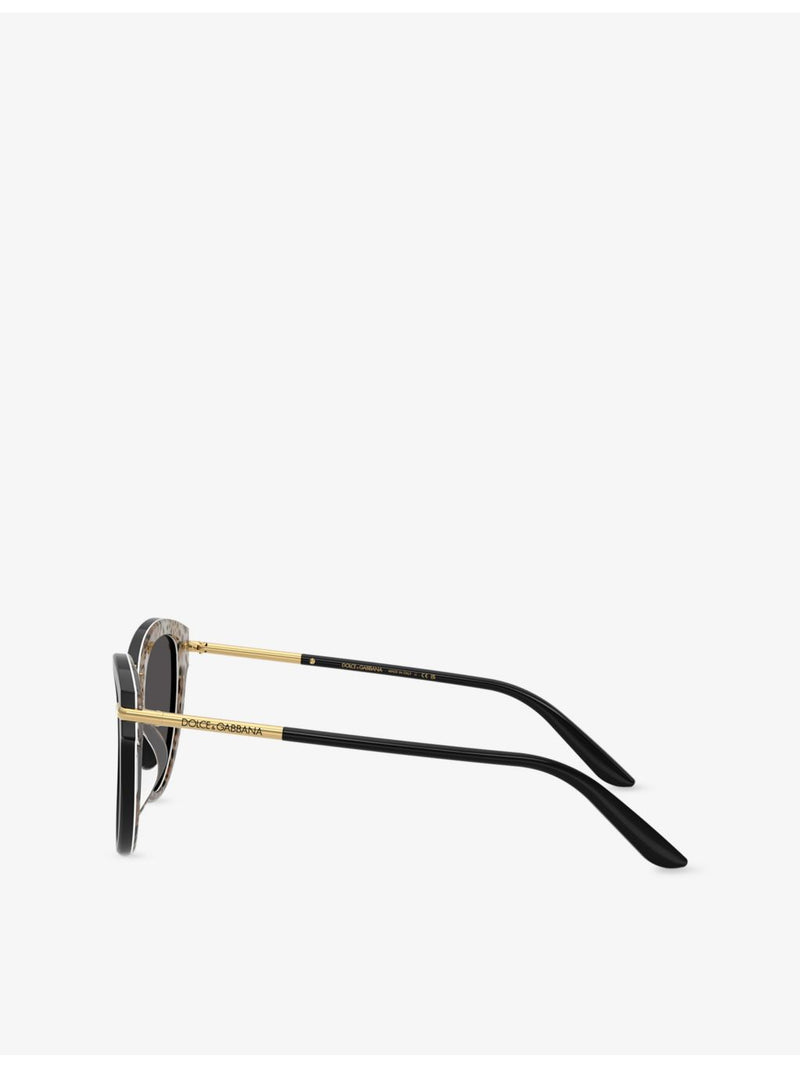 Dolce & Gabbana DG4492 butterfly acetate sunglasses - British product
