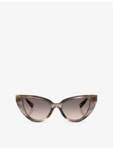 selfridges Dolce & Gabbana DG4497 Cat-Eye Acetate Sunglasses- Buy online at McGrocer