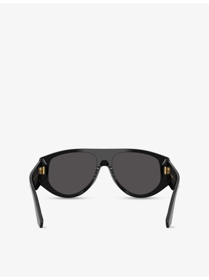 Dolce & Gabbana DG4499 pilot-frame acetate sunglasses - British product