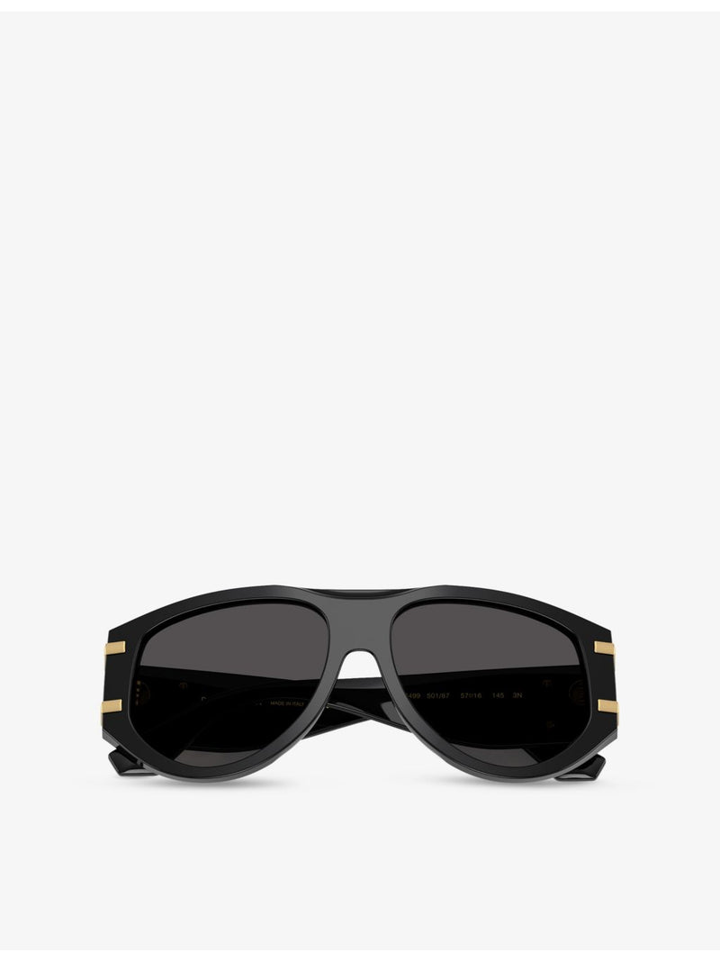 Dolce & Gabbana DG4499 pilot-frame acetate sunglasses - British product
