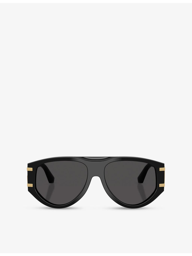 Dolce & Gabbana DG4499 pilot-frame acetate sunglasses - British product