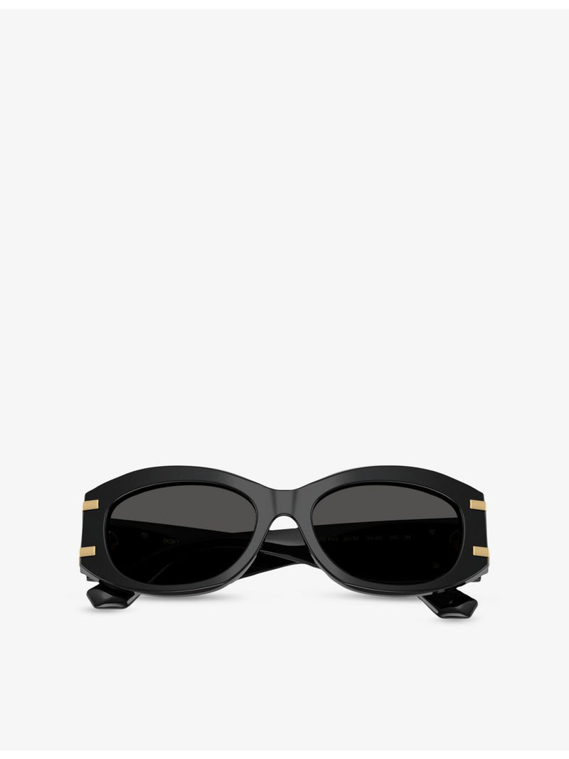 Dolce & Gabbana oval-frame acetate sunglasses DG4502 (British brand)