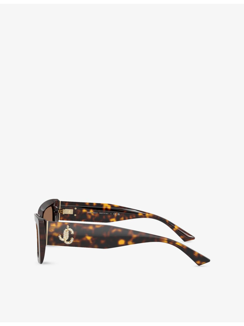Jimmy Choo cat-eye acetate sunglasses (British brand)