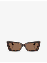 selfridges Jimmy Choo JC5037BU Cat-Eye Acetate Sunglasses- Buy online at McGrocer