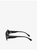 Michael Kors Siesta Key irregular frame acetate sunglasses - British product