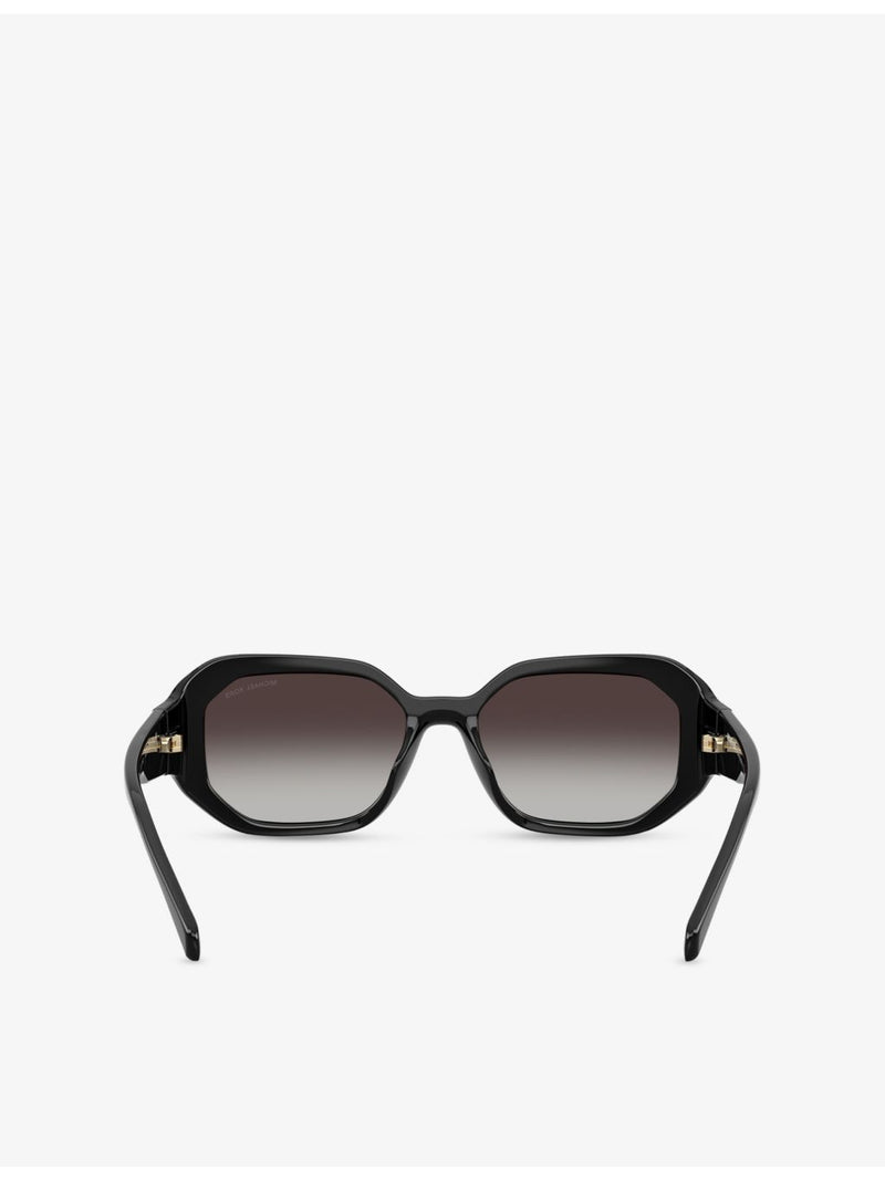 Michael Kors Siesta Key irregular frame acetate sunglasses - British product