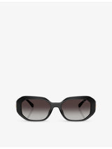 selfridges Michael Kors MK2240U Siesta Key Irregular-Frame Acetate Sunglasses- Buy online at McGrocer