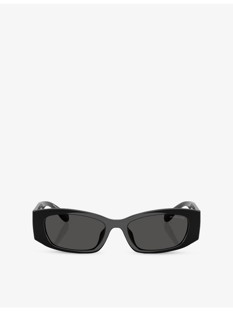 Michael Kors Rhodes rectangular acetate sunglasses - British product