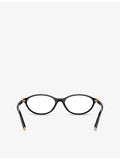 Miu Miu MU 09XV acetate glasses with oval frame - British product