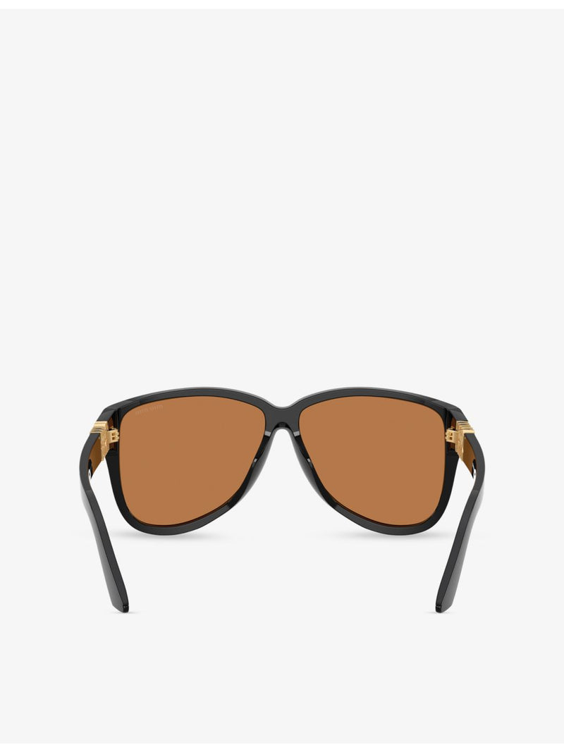 Miu Miu pilot-frame acetate sunglasses, MU A08S (British brand)