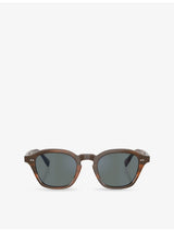 selfridges Oliver Peoples Eyles Square-Frame Acetate Sunglasses- Buy online at McGrocer