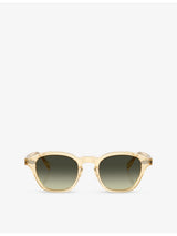 selfridges Oliver Peoples Eyles Square-Frame Acetate Sunglasses- Buy online at McGrocer
