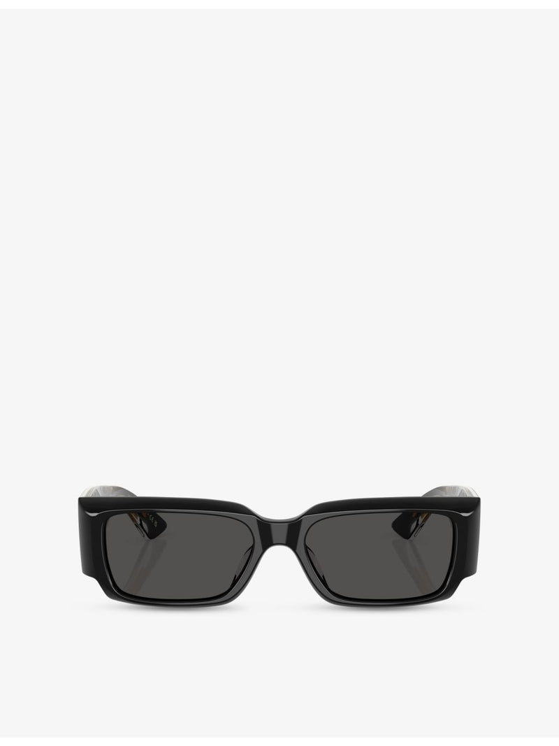 Oliver Peoples acetate rectangle sunglasses OV5583SU, UK version