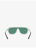 Oliver Peoples acetate shield sunglasses OV5591SU, UK version