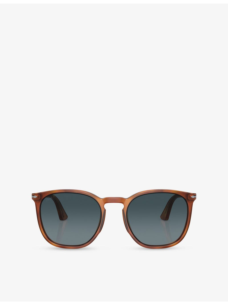 Persol rectangle-frame acetate sunglasses UV protection, imported from the UK