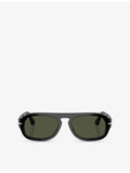 Persol PO3369S pilot-frame acetate sunglasses - British product